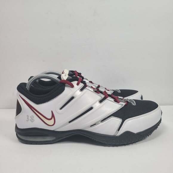 NikeiD 2008 Men's Black White Sparq Cross Training Shoes 332475-991US Size 9 - Picture 1 of 8